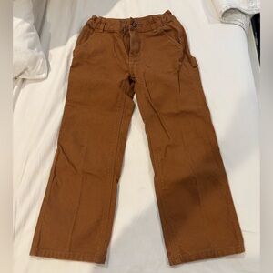 Like new Carhartt Brown Pants size 6 boys